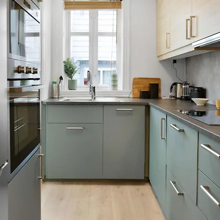 Historic House In The Middle Of The Center